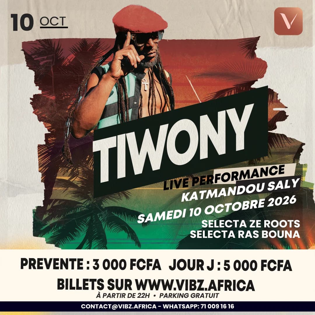 Tiwony en live au katmandou saly